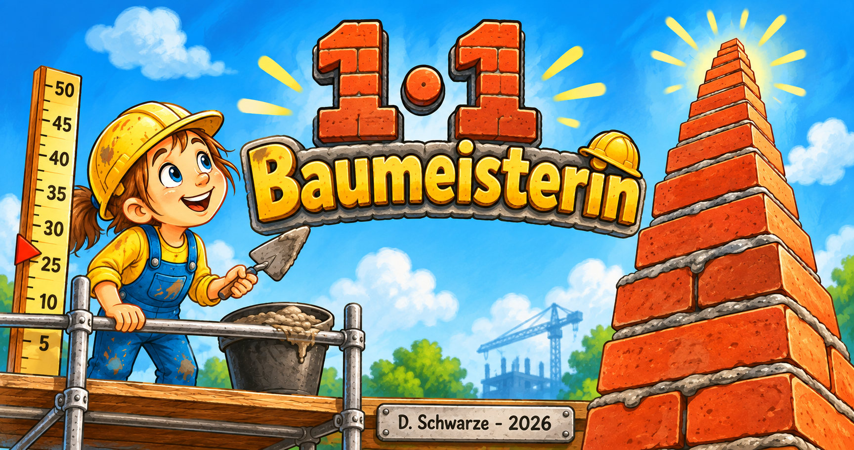 1·1 Rechenturm Baumeisterin