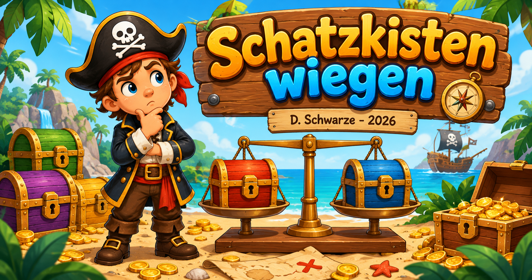 Schatzkisten wiegen